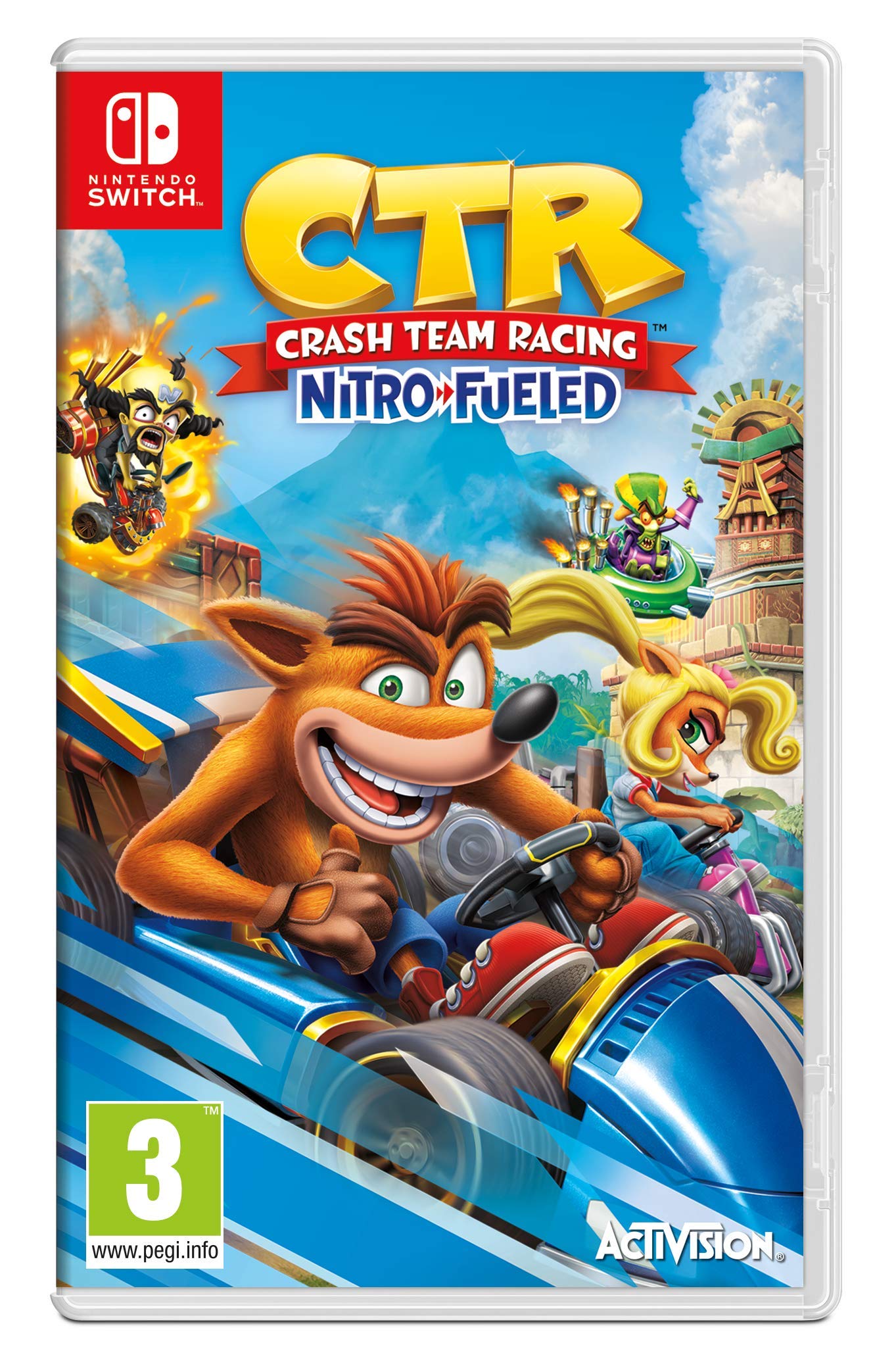 ACTIVISION Crash Team Racing Nitro Fueled – Schalterfunktion für Laptops, Desktops, Smartphones und Tablets Nintendo Switch
