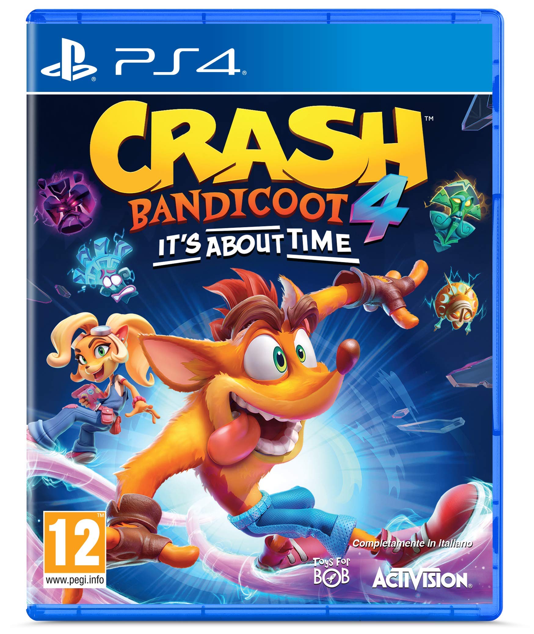PS4 - Crash Bandicoot 4: It's About Time - Import italien game