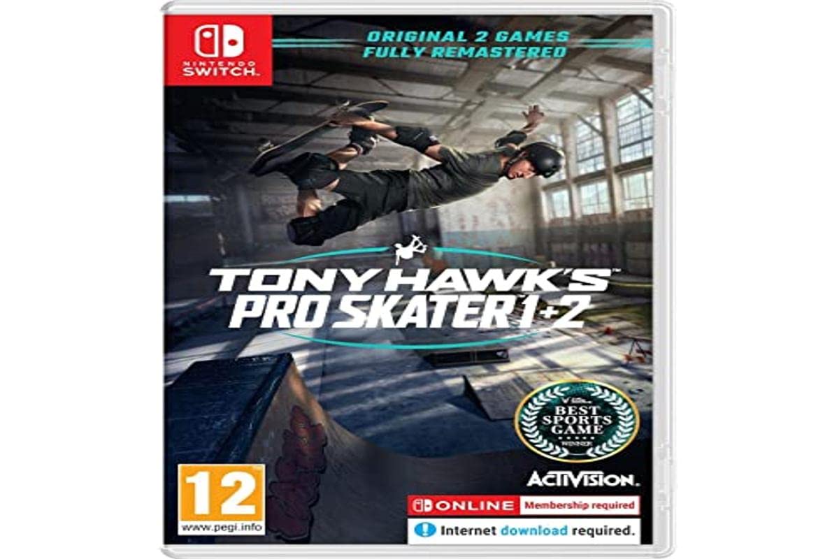 Product Image: Tony Hawk's Pro Skater 1 & 2 NS