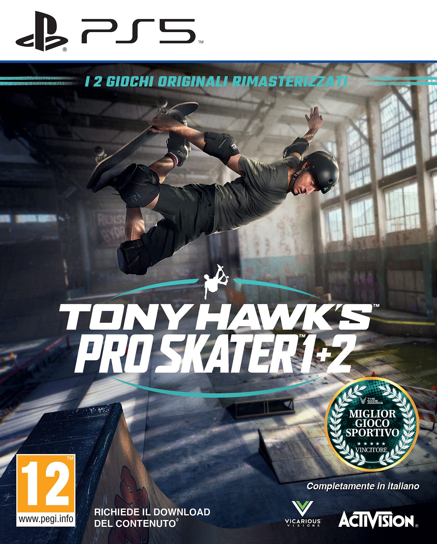 ACTIVISION Videogioco Activision Tony Hawk'S Pro Skater 1 2 PlayStation 5