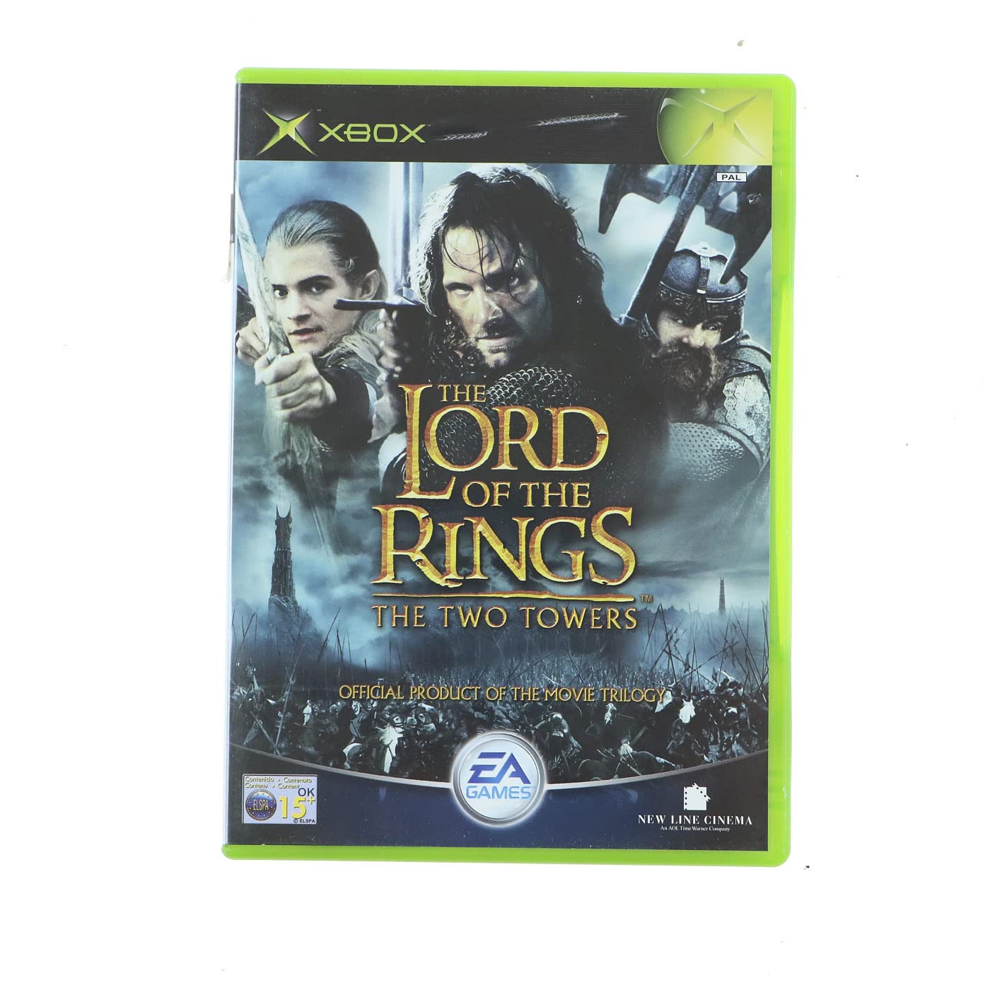 LORD OF THE RINGS THE TWO TOWERS XBOX UK IMPORT Older Consoles