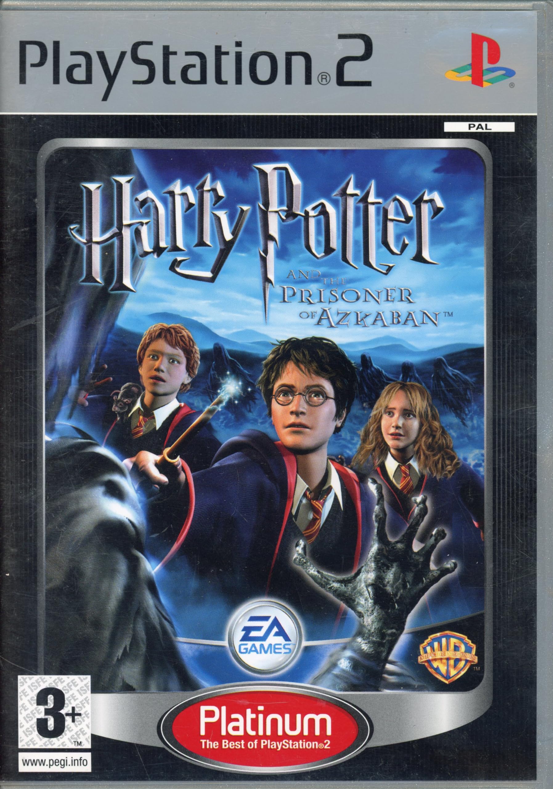 Harry Potter Prisoner Of Azkaban Platinum PlayStation 2
