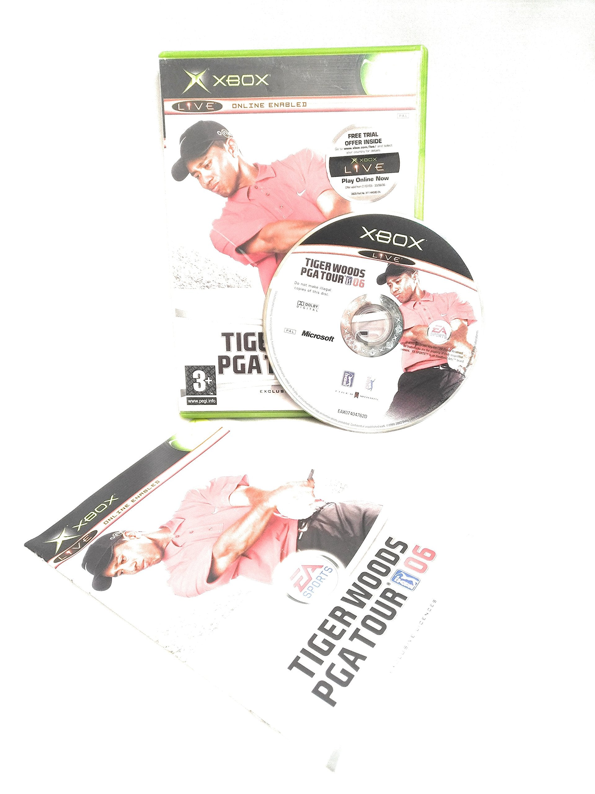 Tiger Woods PGA Tour 06 (Xbox) Video Games Games