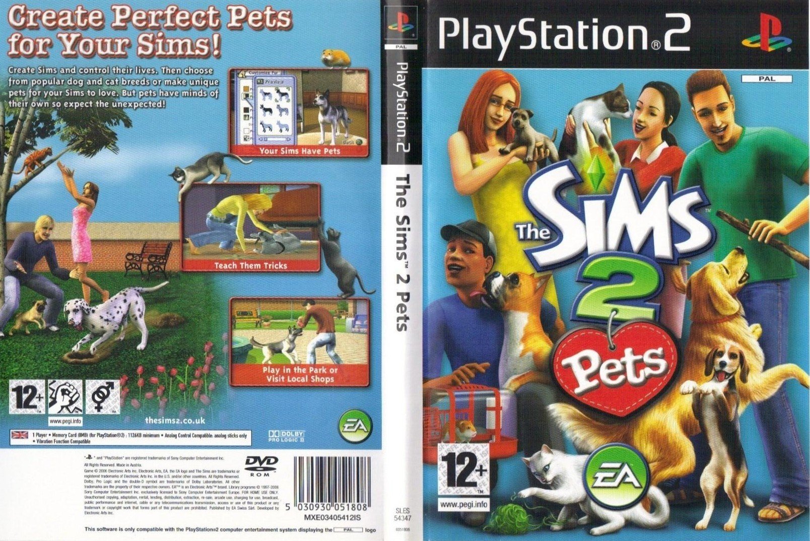 The Sims 2: Pets PlayStation 2