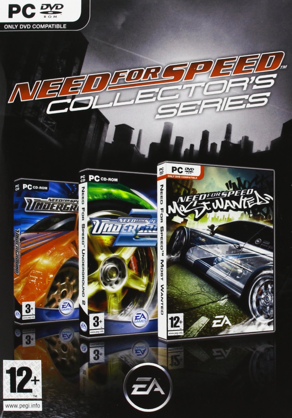 Need for Speed: Collectors Series - Includes Underground 1, 2 and Most Wanted PC