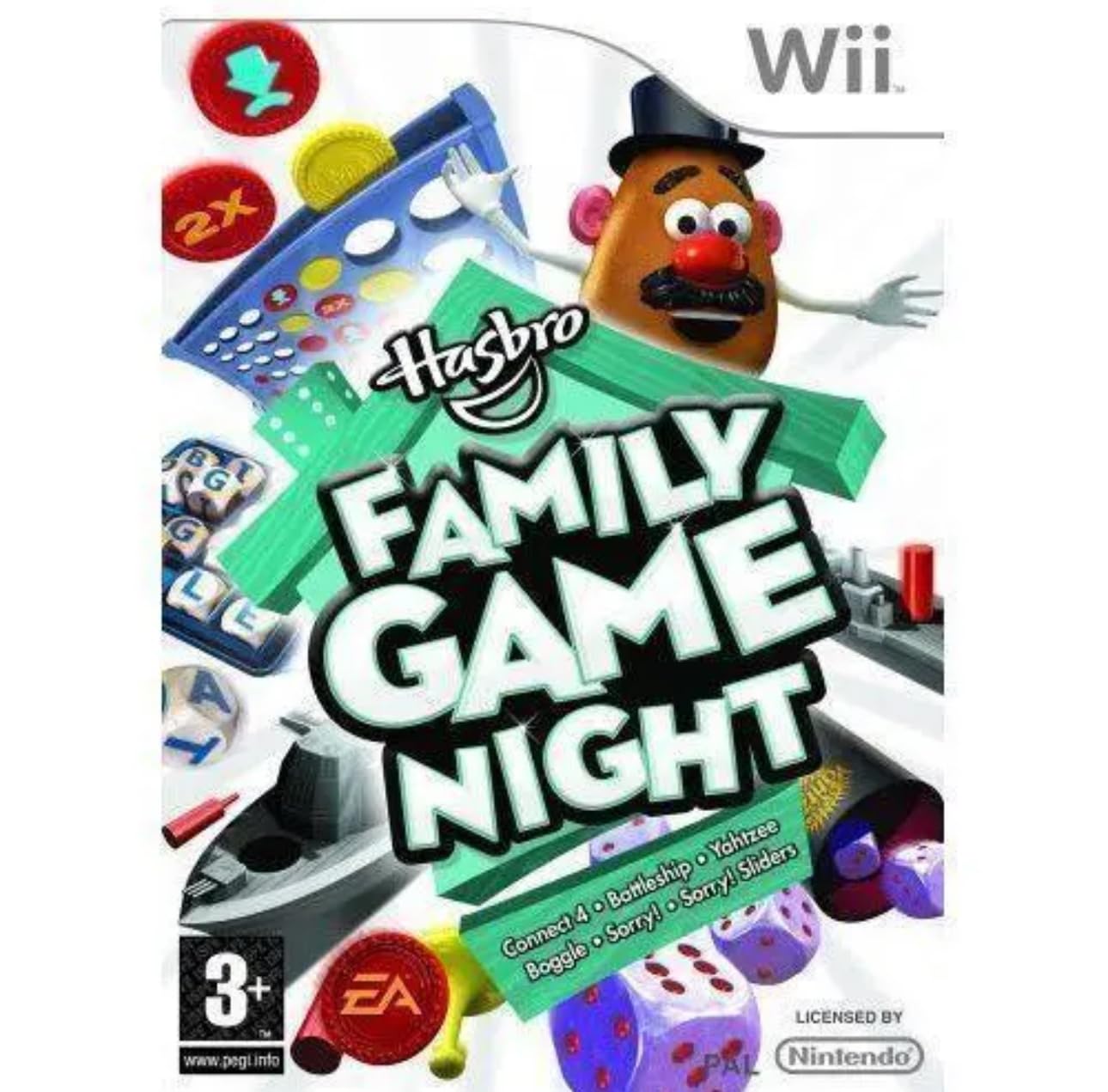 Hasbro Family Game Night Vol 1 Game Wii game