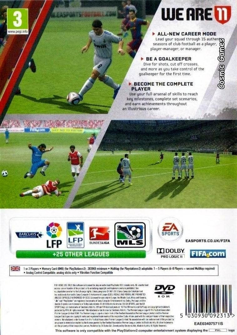FIFA 11 PlayStation 2