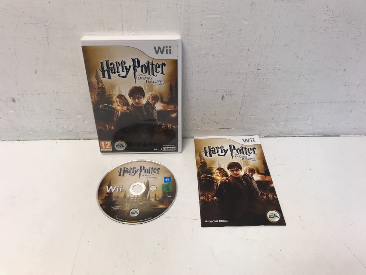 Harry Potter and The Deathly Hallows Part 2 Game Wii Other software
