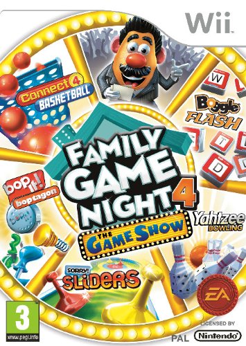 Hasbro Family Game Night 4 The Game Show Edition Wii Games