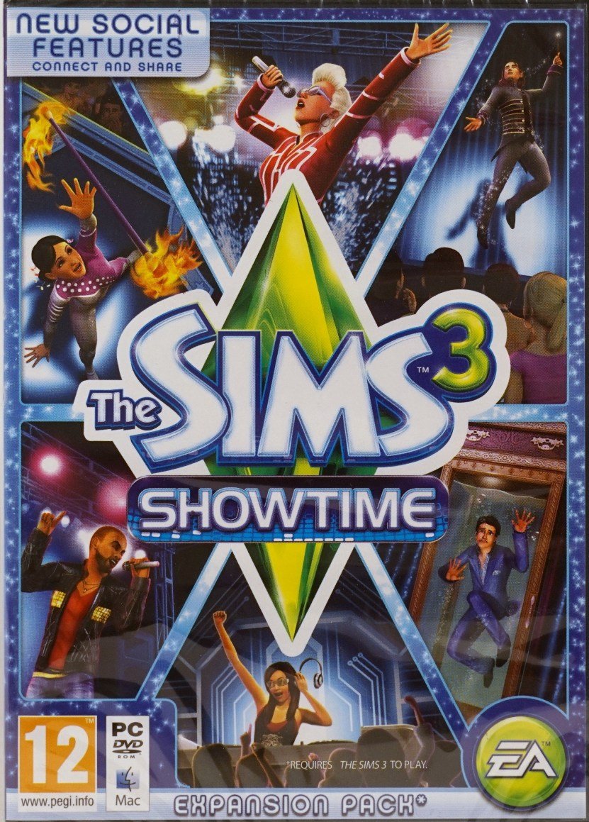 Product Image: The Sims 3: Showtime (PC DVD) (MAC DVD)