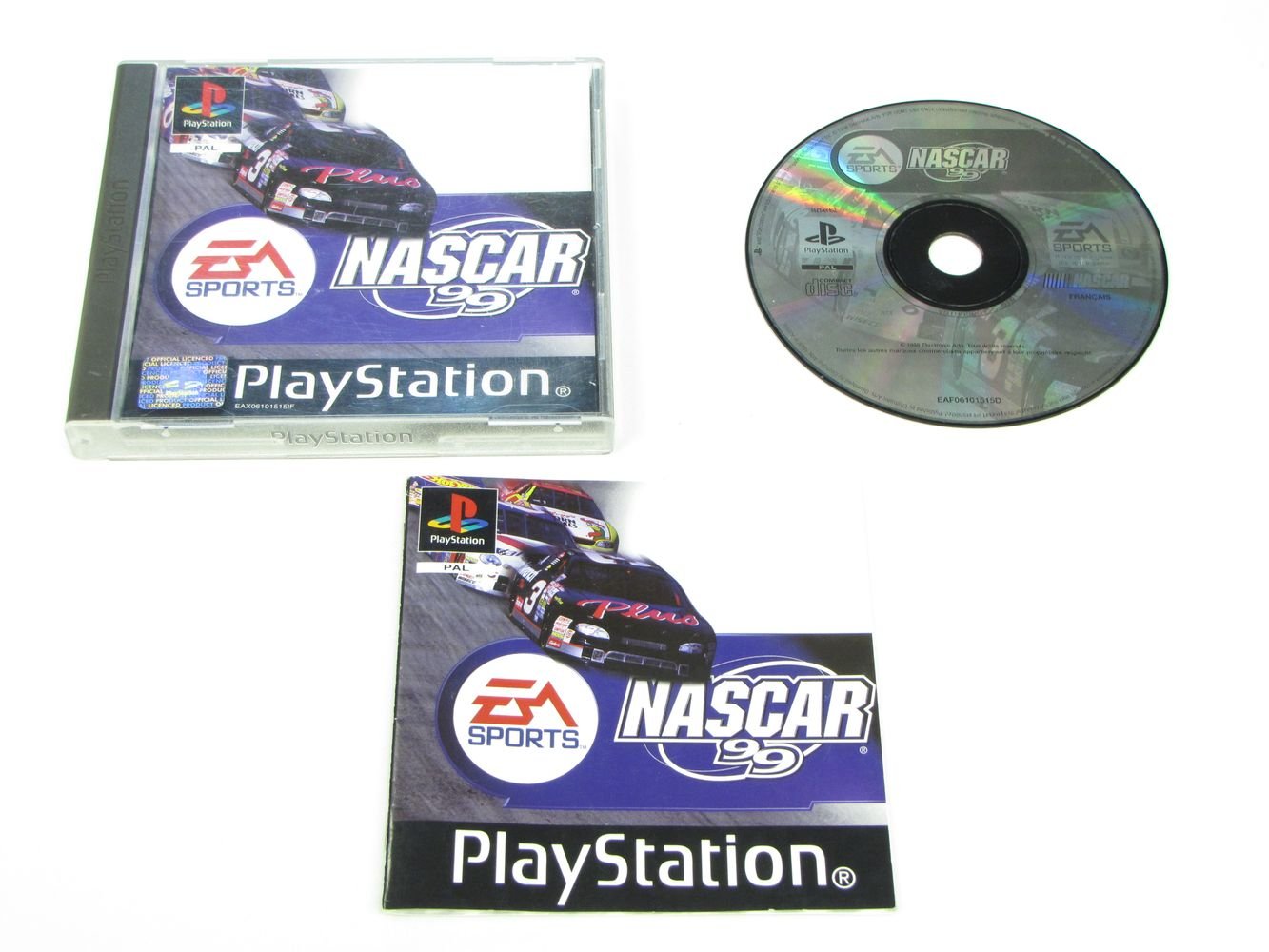 jeu pour sony playstation nascar 99 game