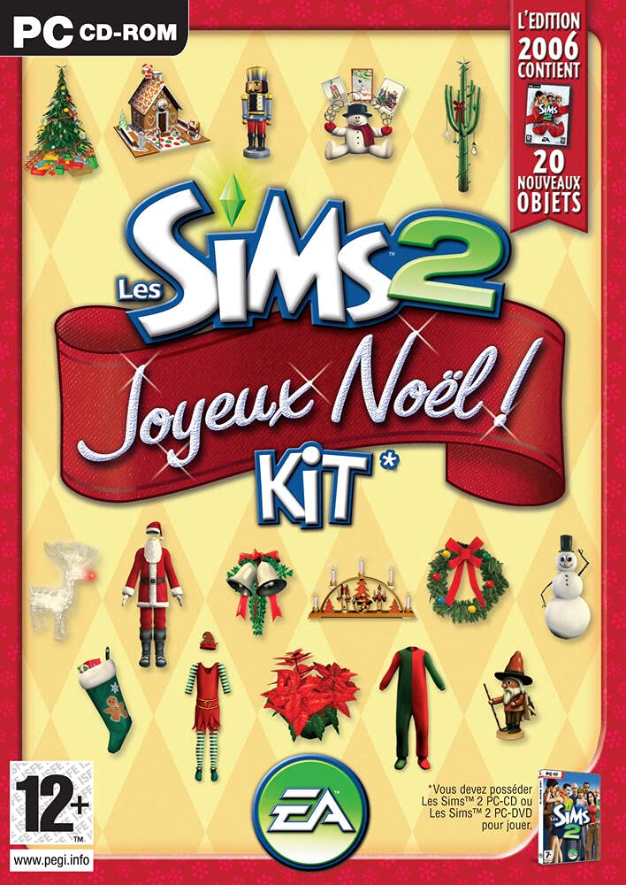 Die Sims 2 Weihnachtszeit Accessoires (Joyeux Noel!) PC