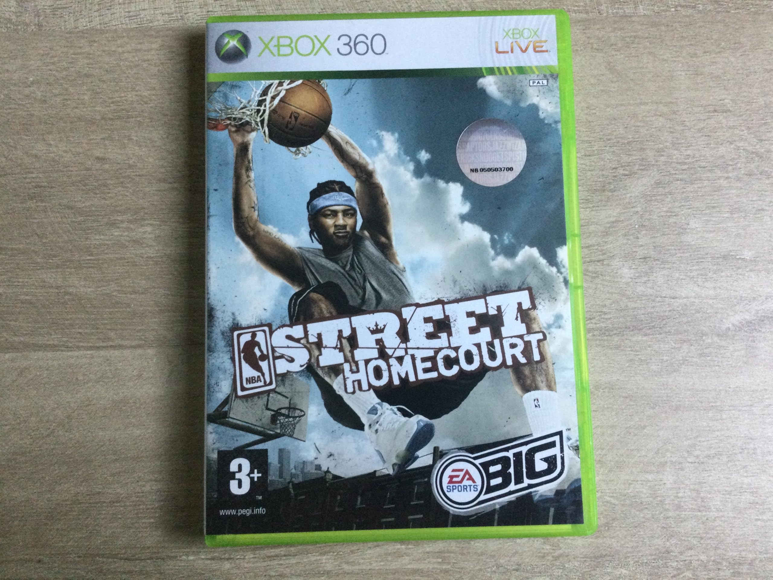 NBA Street Homecourt game