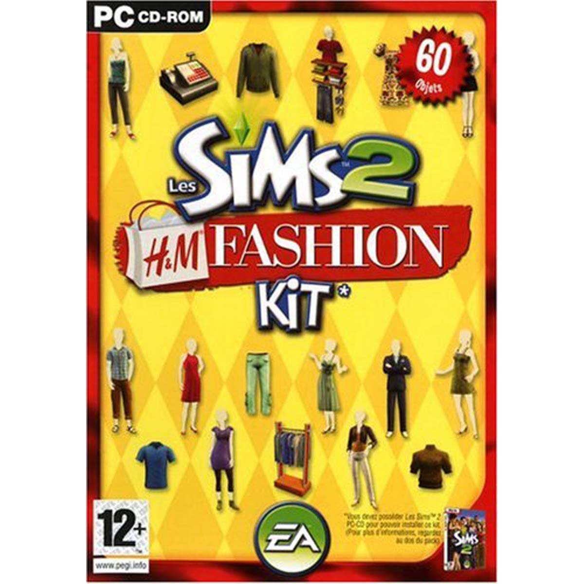 Les Sims 2 - Kit H&M Fashion PC