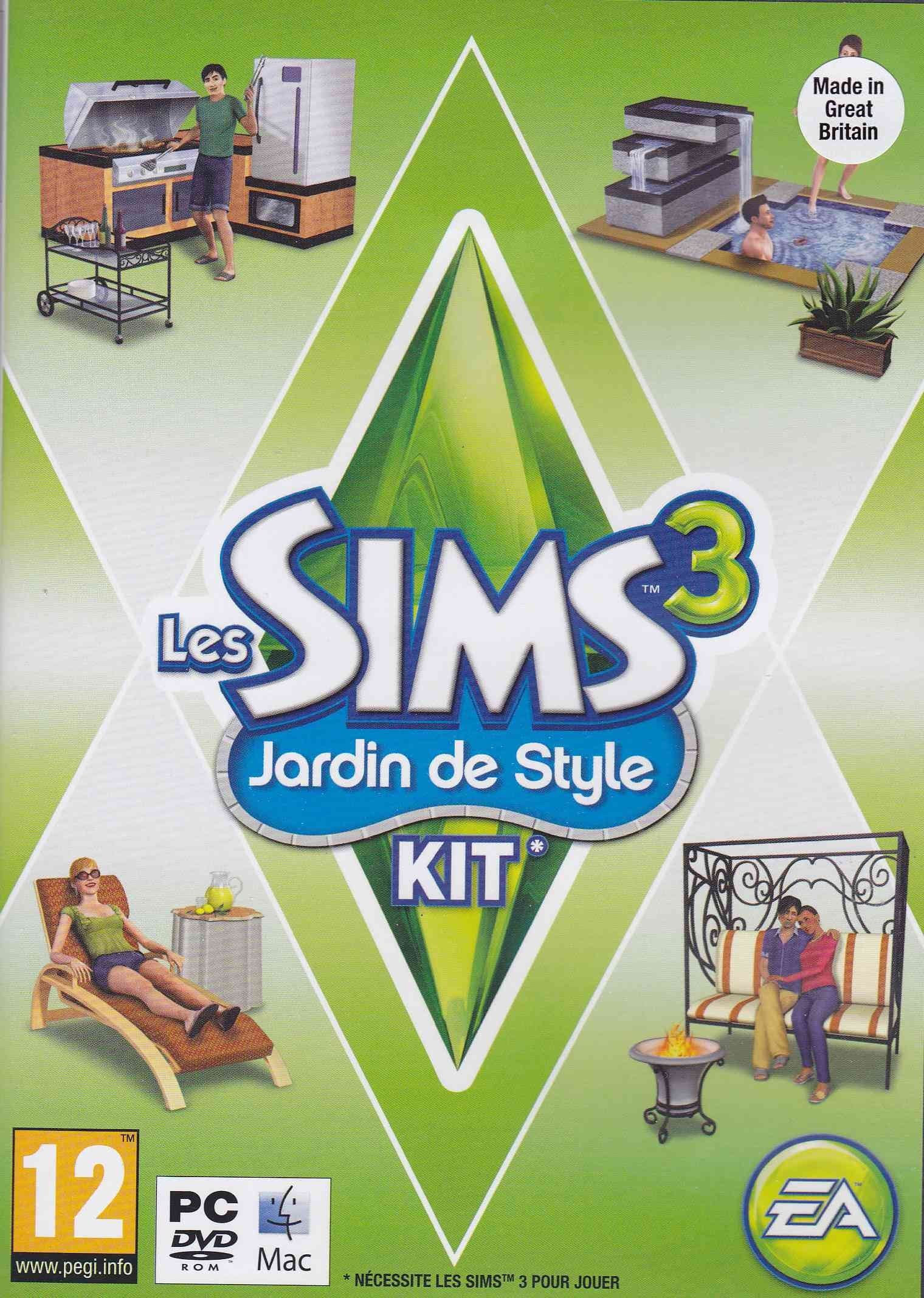 THE SIMS 3 OUTDOOR LIVING STUFF PC - FR PC