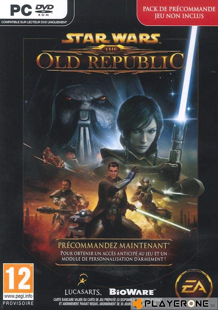 Star Wars The Old Republic ( PRE-ORDER Box ) : PC DVD ROM , FR Other software