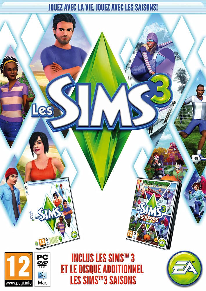 Les Sims 3 + Les Sims 3 : saisons - disque additionnel game