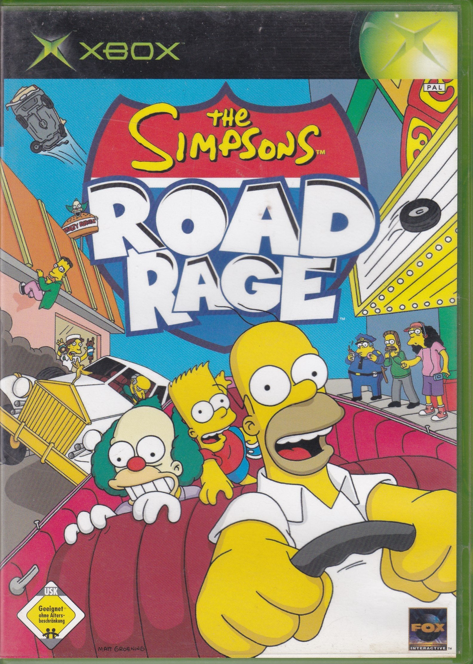 Simpsons - Road Rage Older Consoles