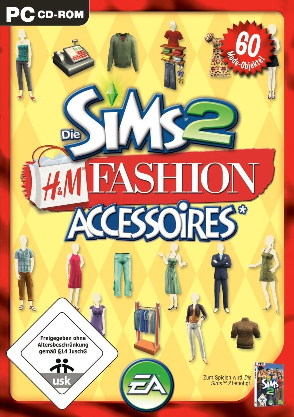 Die Sims 2 - H&M-Fashion-Accessoires (Add-On) PC