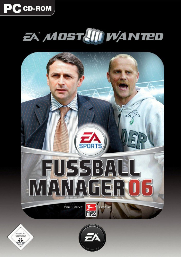 Fussball Manager 06, EA MOST WANTED PC