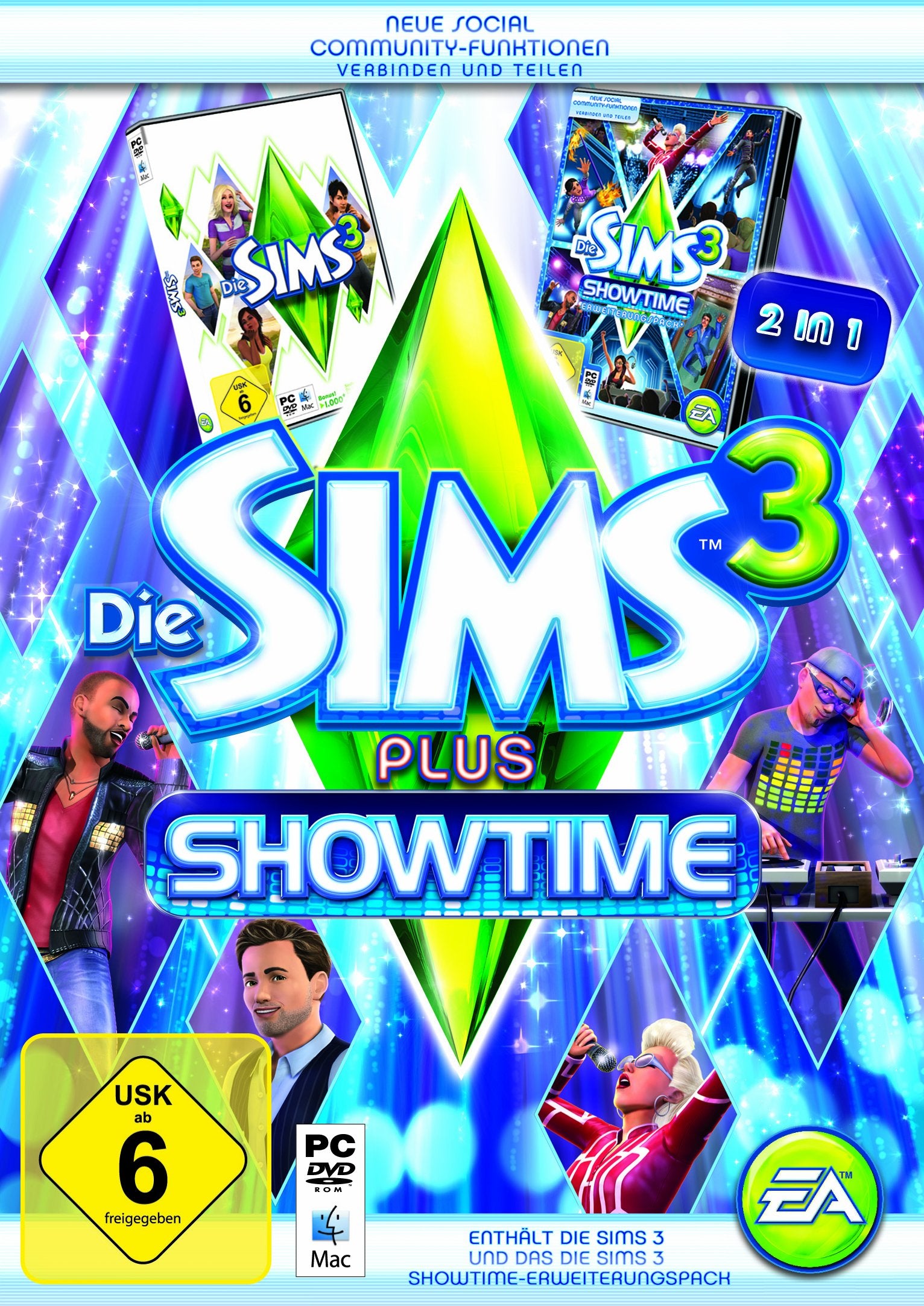 Product Image: Die Sims 3 & Showtime