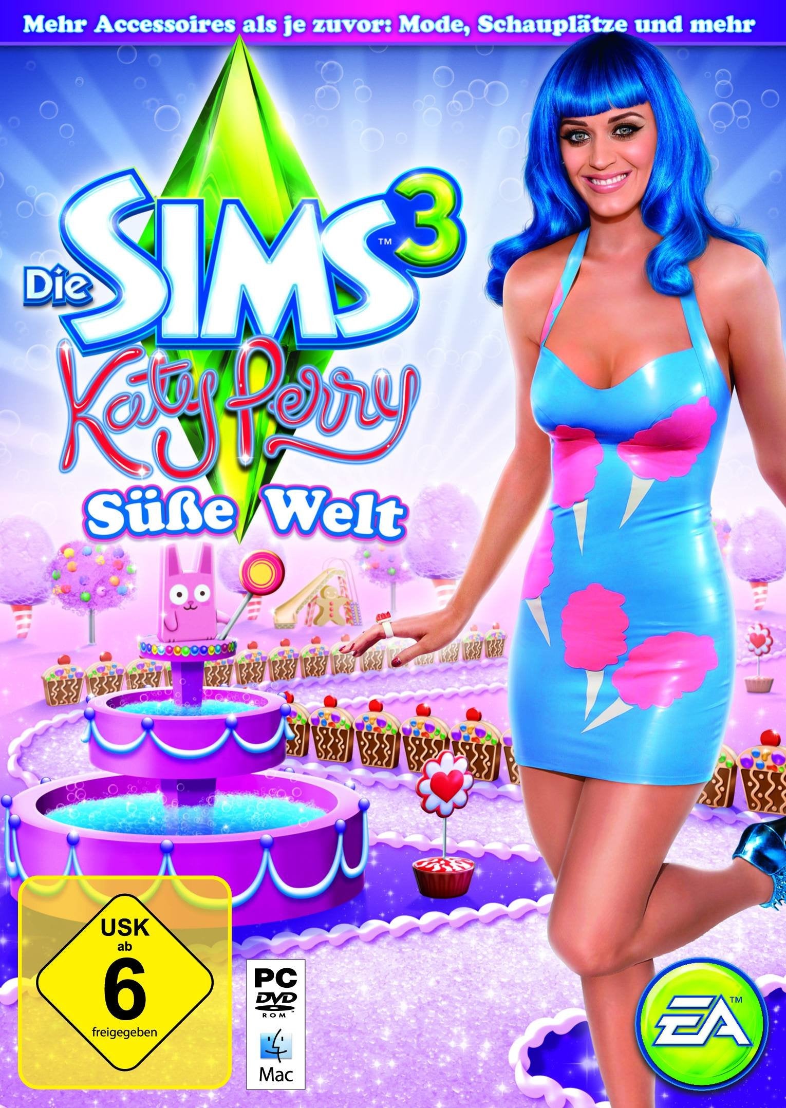 Die Sims 3: Katy Perry Süße Welt Accessoires (Add-On) PC