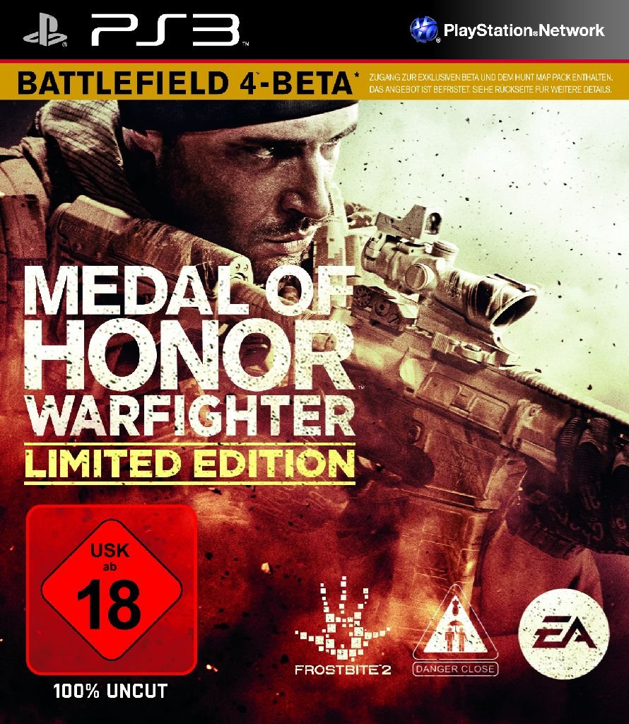 Medal of Honor: Warfighter - Limited Edition (inkl. Zugang zur Battlefield 4-Beta) PlayStation 3