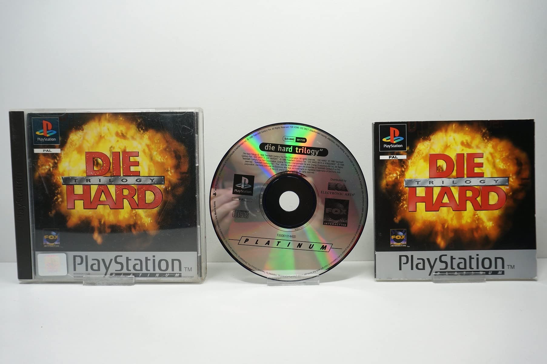 Die Hard Trilogie - Platinum 18J (PSX) gebr. Games