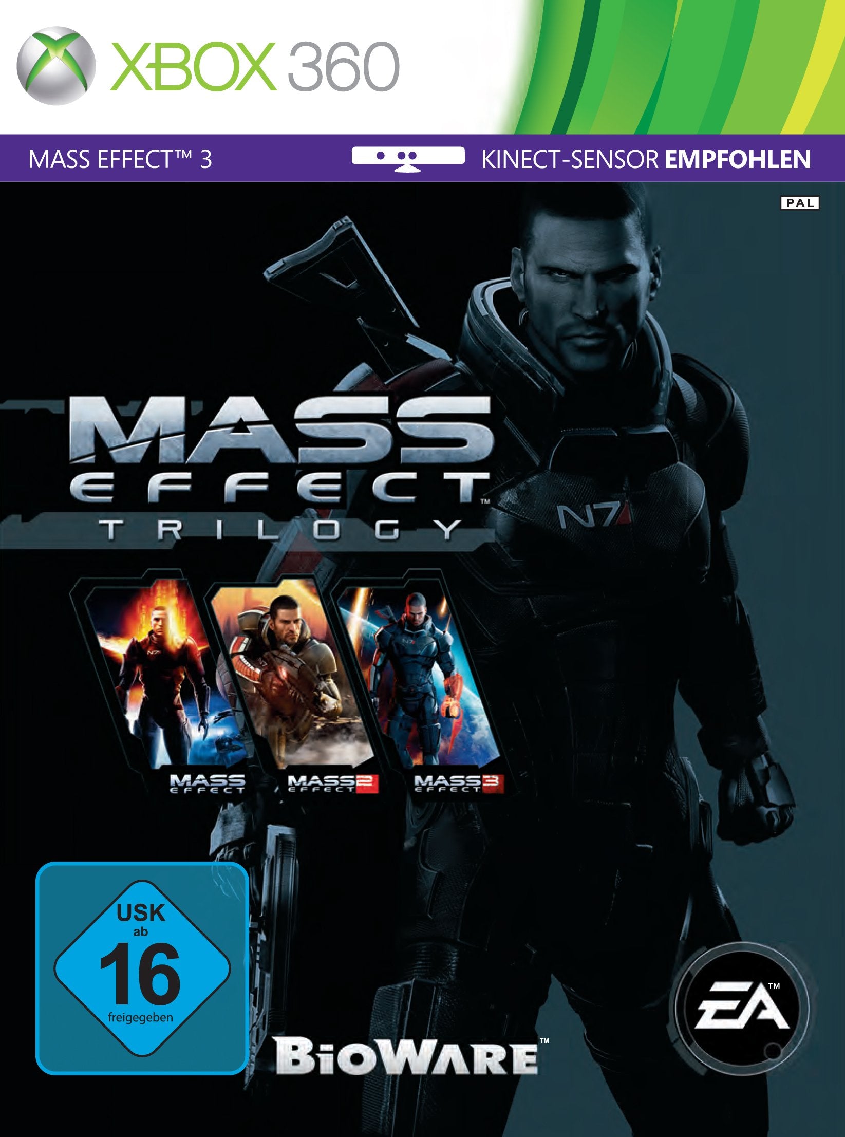 Mass Effect Trilogy Xbox 360