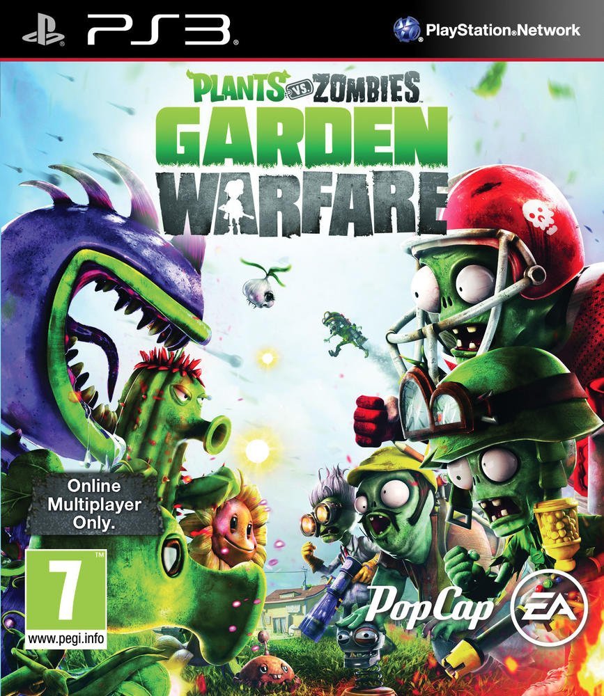 Plants Vs Zombies Garden Warfare : Playstation 3 , ML Games