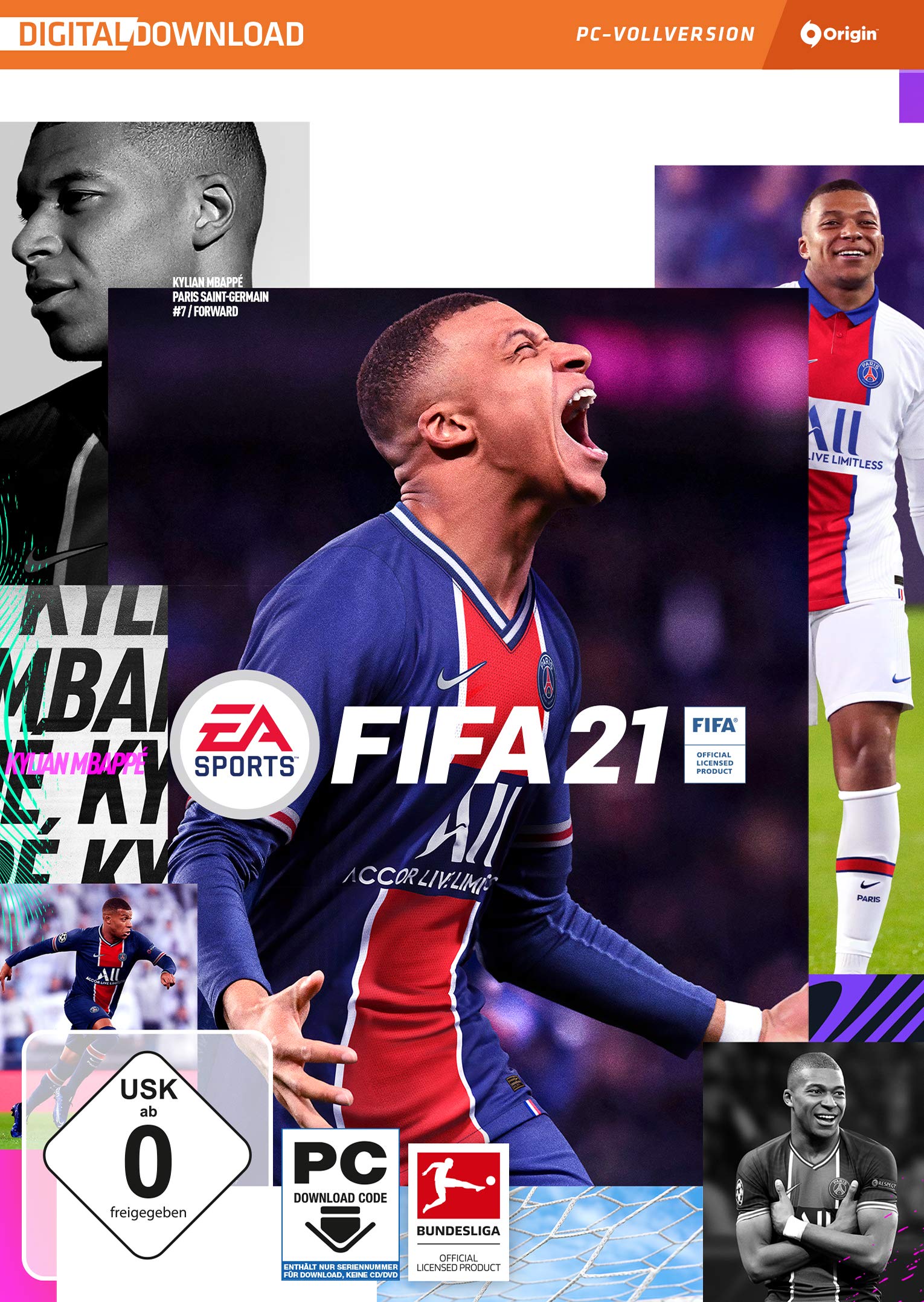 Product Image: FIFA 21 (Code in der Box - enthält keine CD) -
