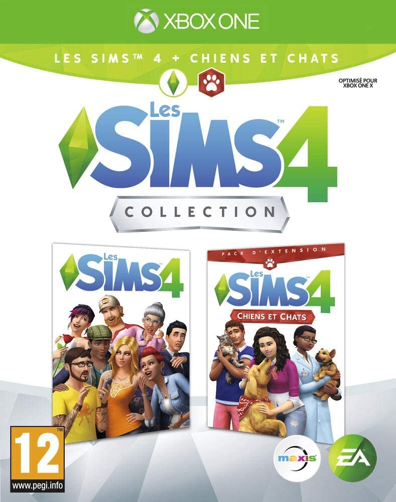 Les Sims 4 + Chiens et Chats (EP4) Bundle XB1 |Jeu Vidéo |Français game