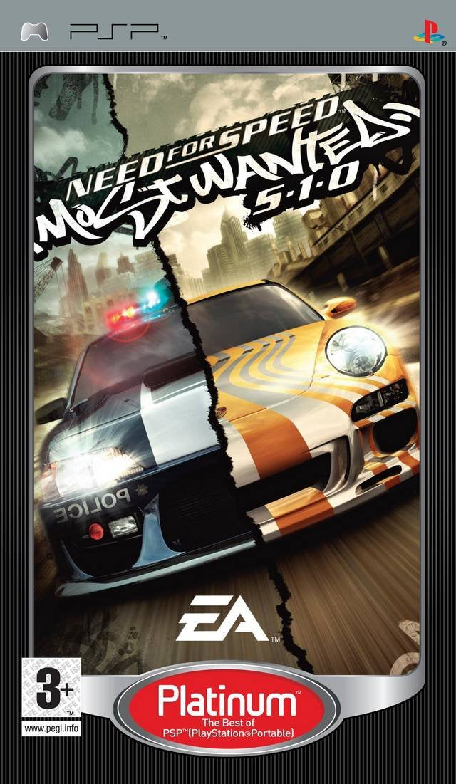 Need for Speed Most Wanted 5-1-0 Platinum (PSP) Games