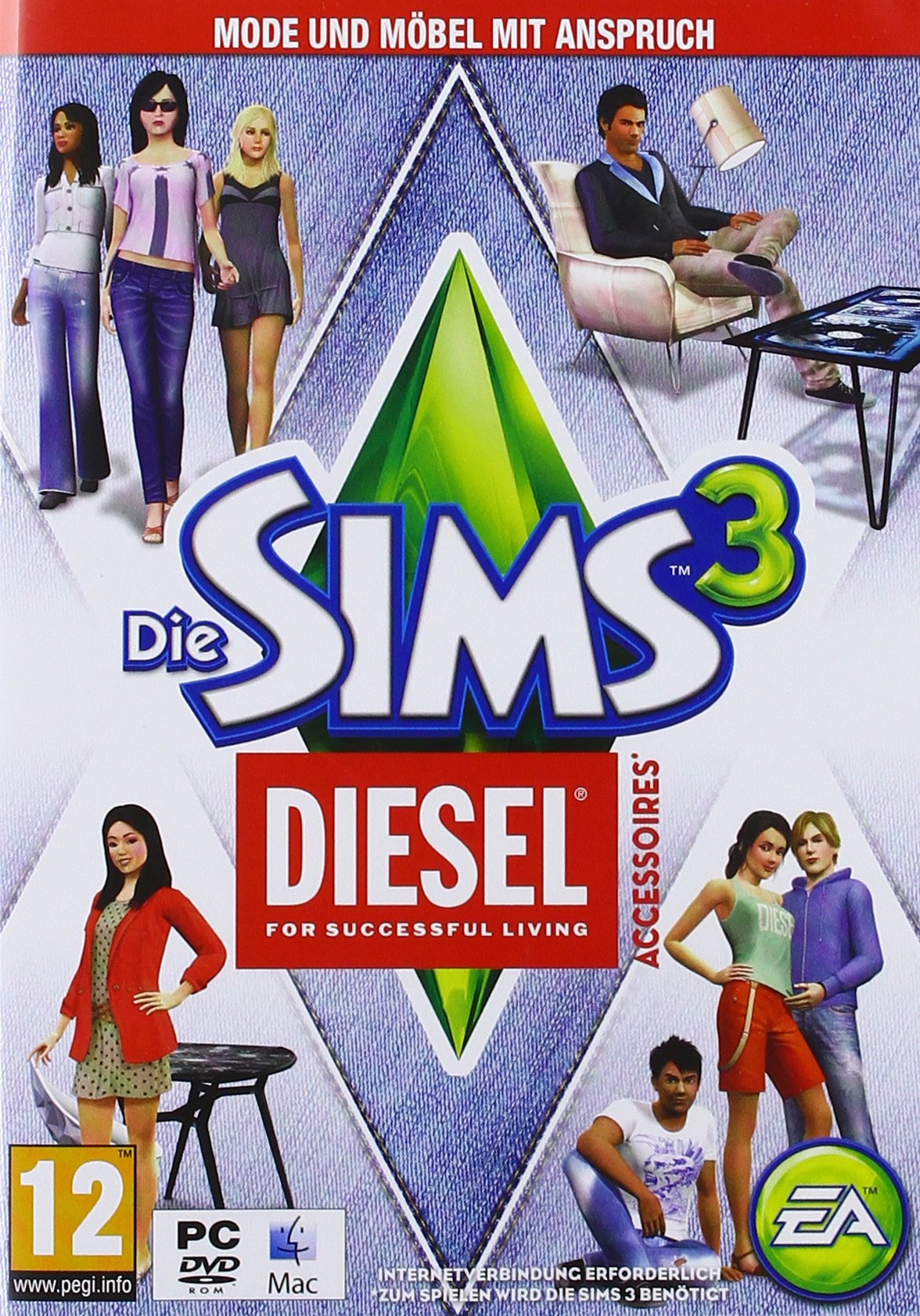 Die Sims 3 DIESEL - Accessoires - PC