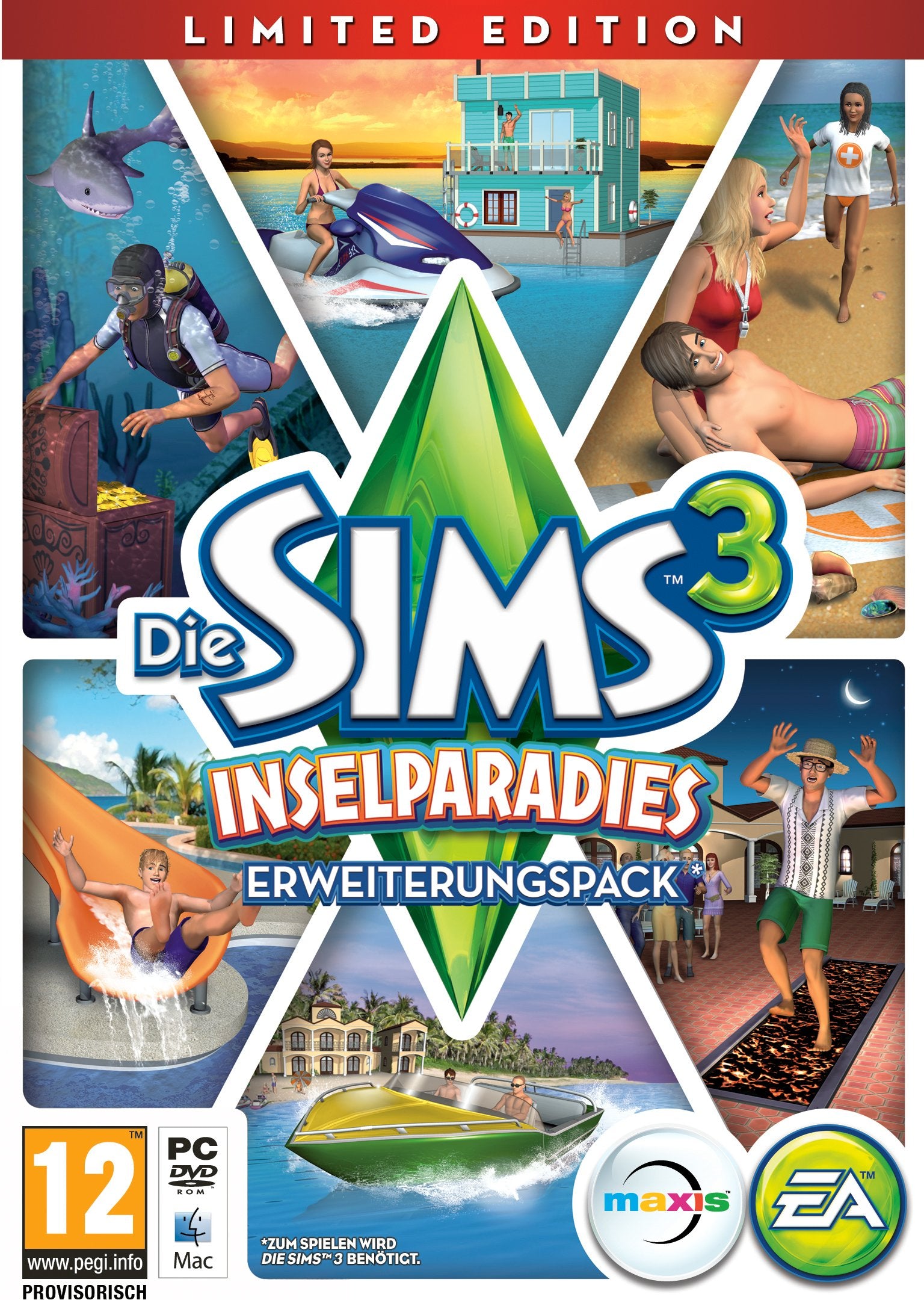 Die Sims 3: Inselparadies - Limited Edition (Add-On) PC