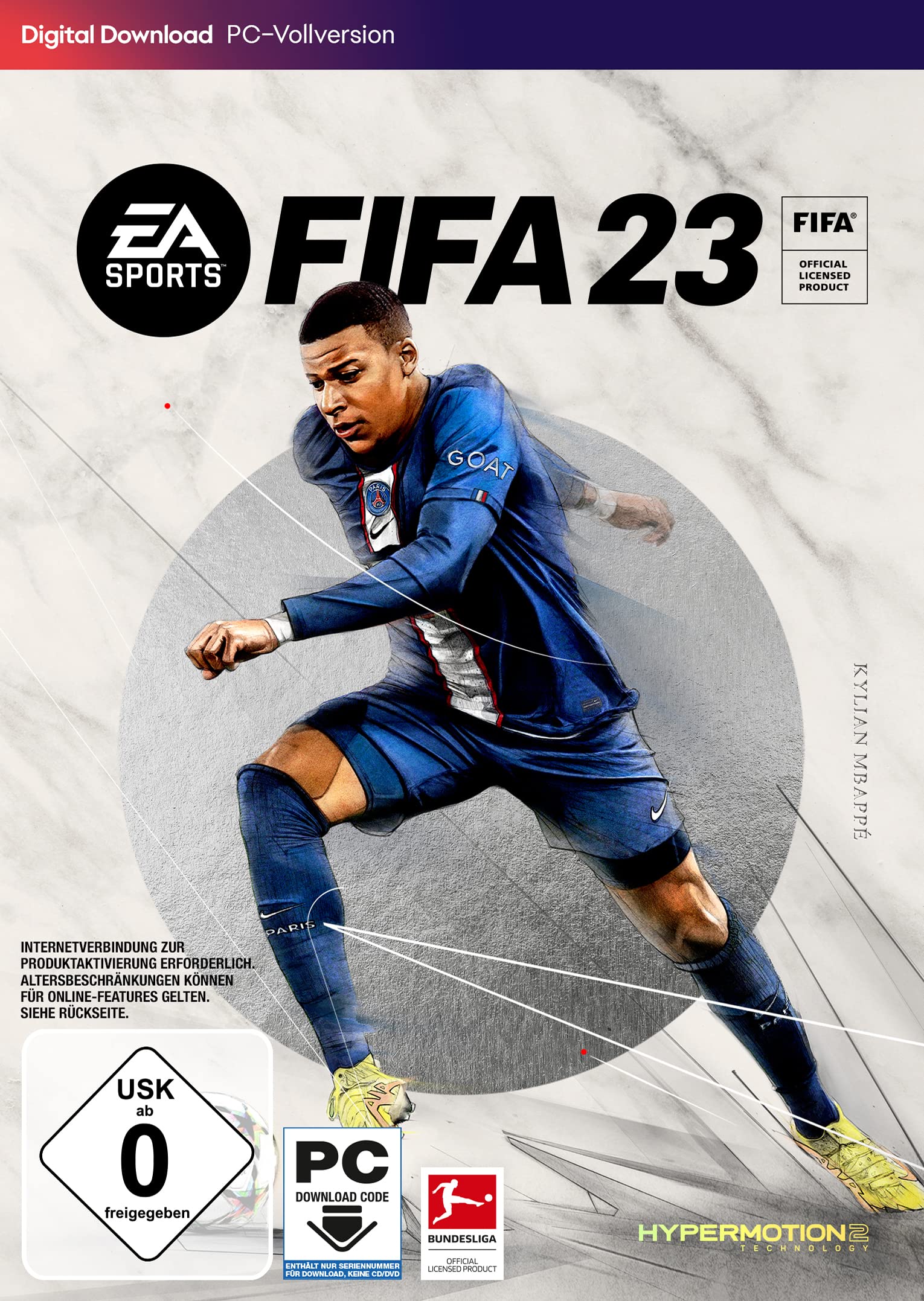 Product Image: Electronic Arts Fifa 23 Standard Edition PCWin | Code in der Box | Deutsch