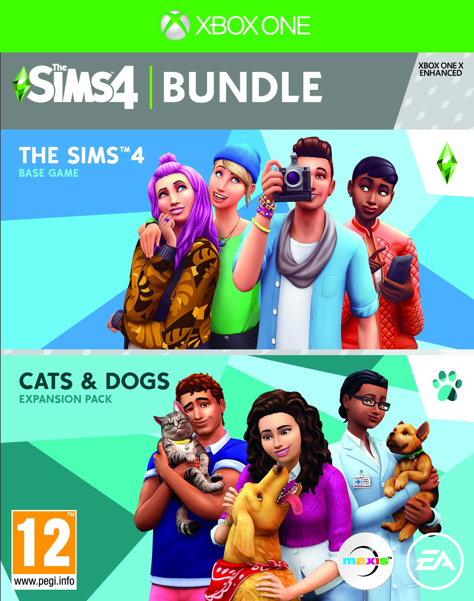 Electronic Arts - The Sims 4 + Cats & Dogs /Xbox One (1 GAMES) Xbox One