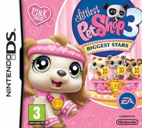 Littlest Pet Shop 3 größten Stars Rosa-Team (DS) Games