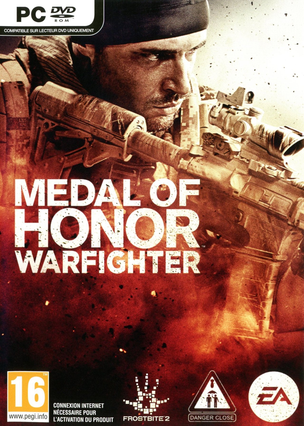 MEDAL OF HONOR WARFIGHTER WIN DVD game