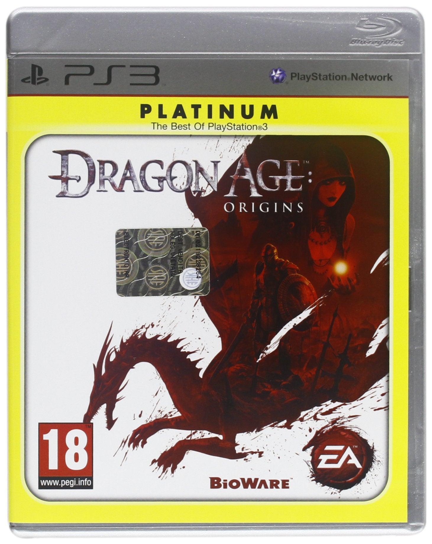 Electronic Arts - EAI03807434 - PS3 Dragon Age Origins Platinum PlayStation 3