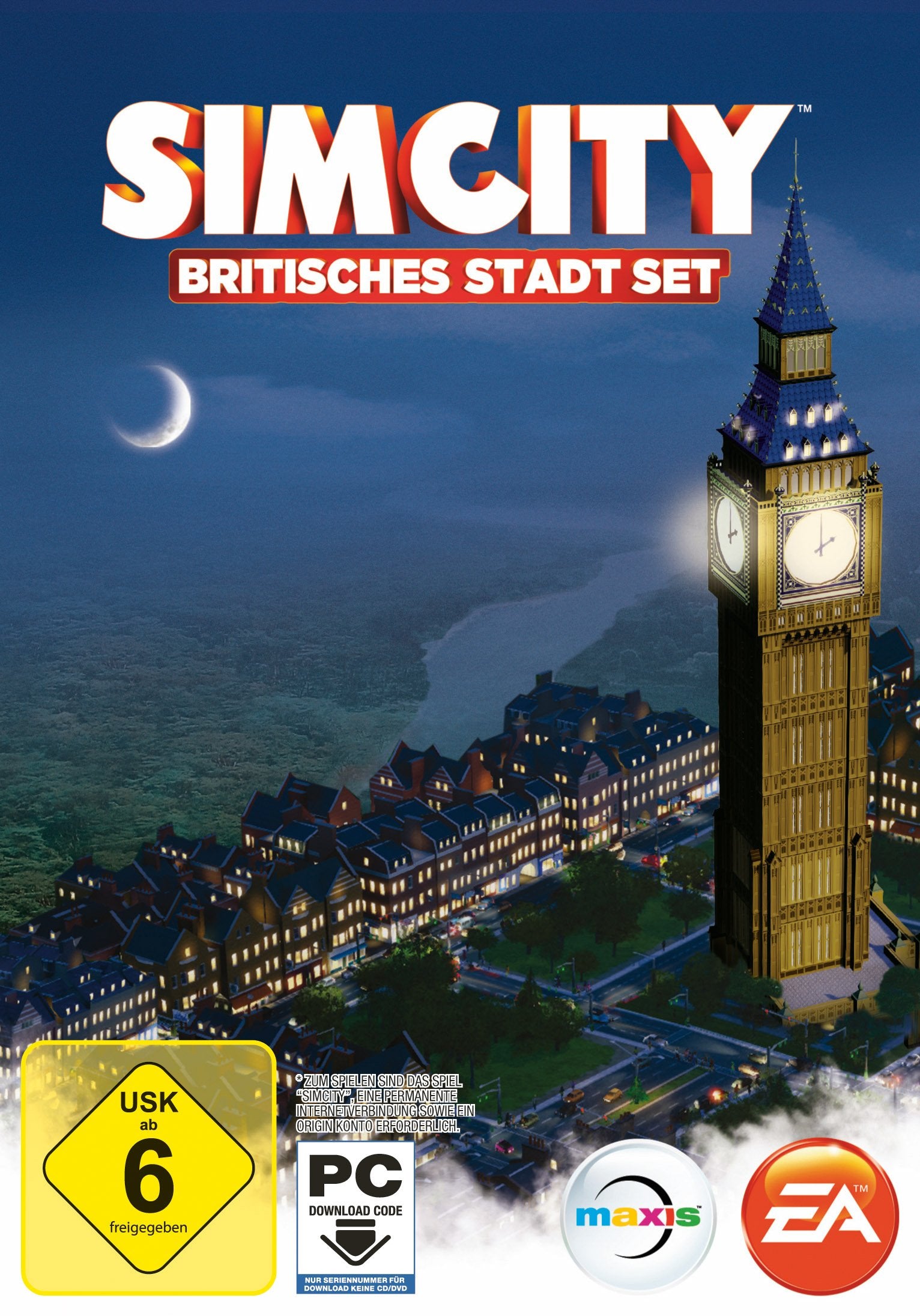 SimCity: Britisches Stadt Set (Add-on) PC
