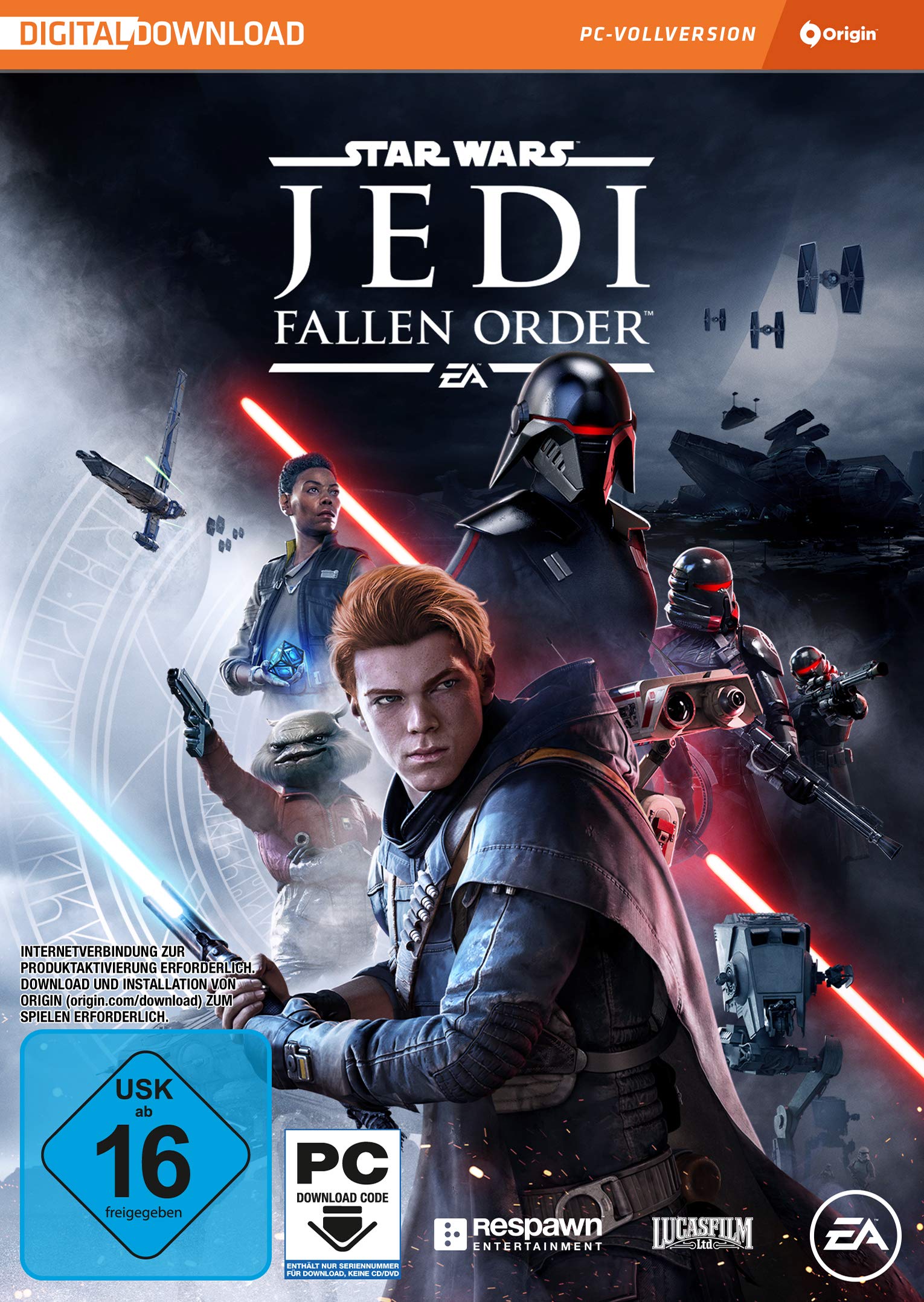 Product Image: Star Wars Jedi: Fallen Order - Standard Edition - Code in the box