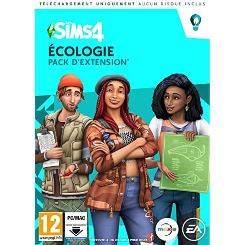 Les Sims 4 Ecologie (EP9) Pcwin | Code dans la Boite | Jeu Vidéo | Français game