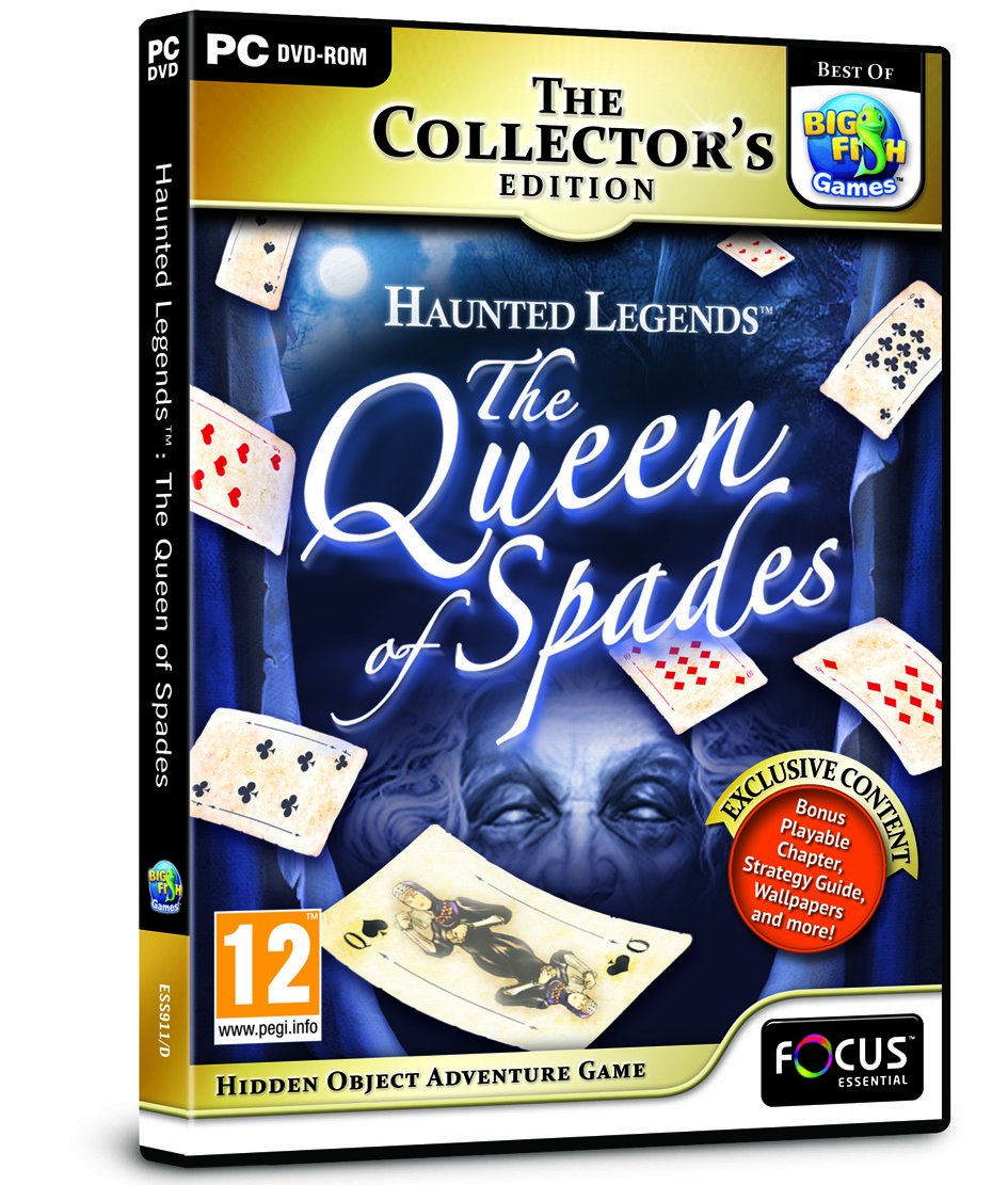 Geweldige legends: The Queen of Spades Collector's Edition (PC DVD). game