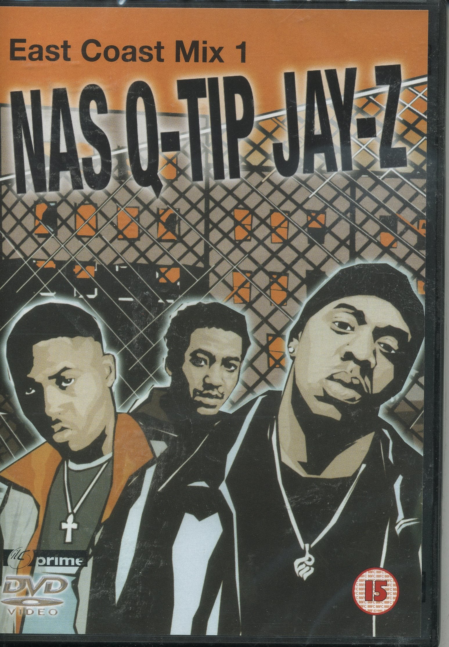 East Coast Mix NAS Q-TIP JAY-Z DVD Music NEW Films