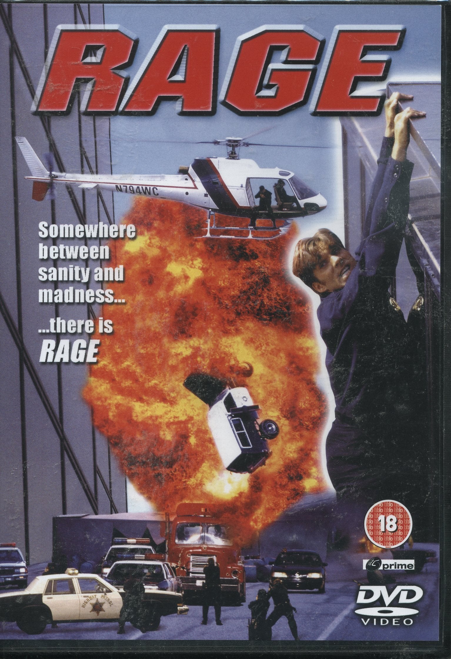 Rage Action Adventure DVD NEW-KOSTENLOSE LIEFERUNG Films