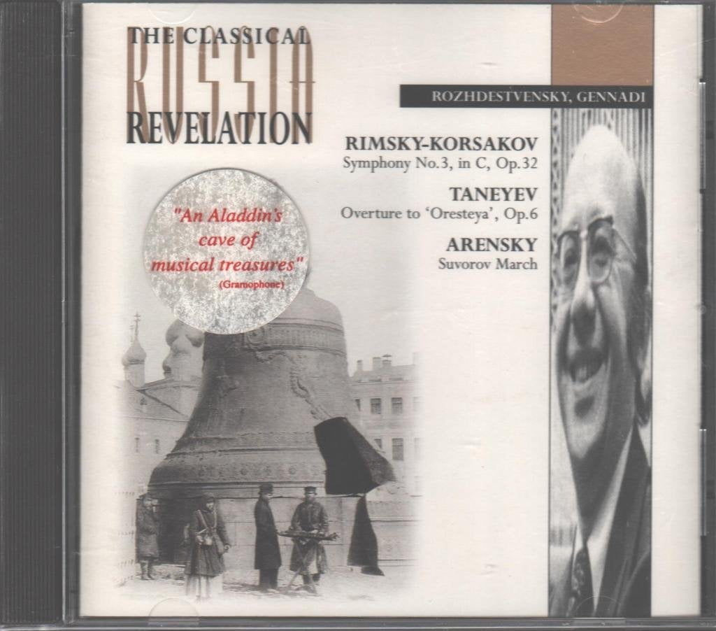 Rimsky-Korsakov: Sinfonie 3 / Sergey Taneyev: Oresteia-Ouvertüre / Anton Arensky: March in Memory of Suvorov Other music genres