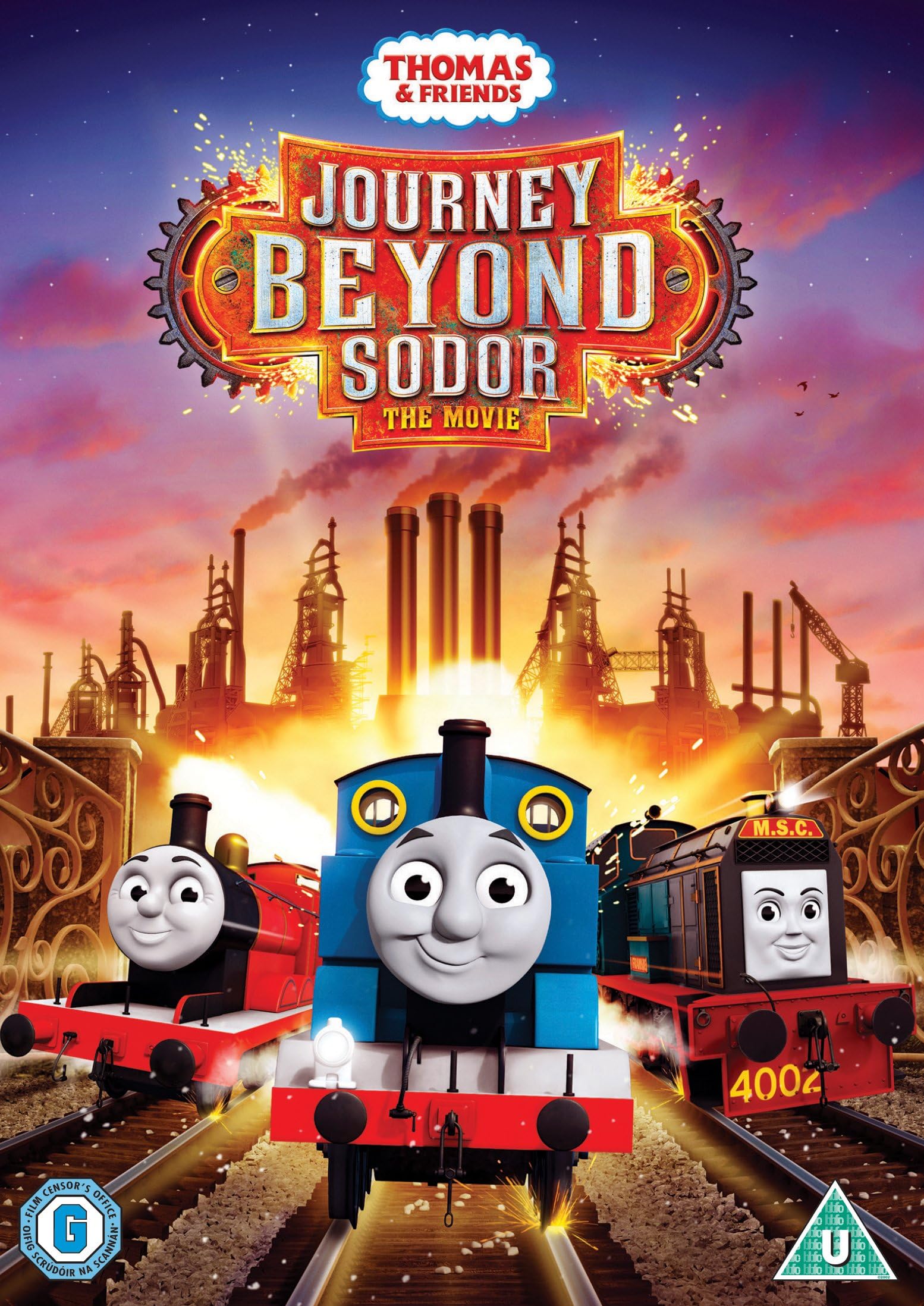 Thomas & Friends: Journey Beyond Sodor-The Movie dvd
