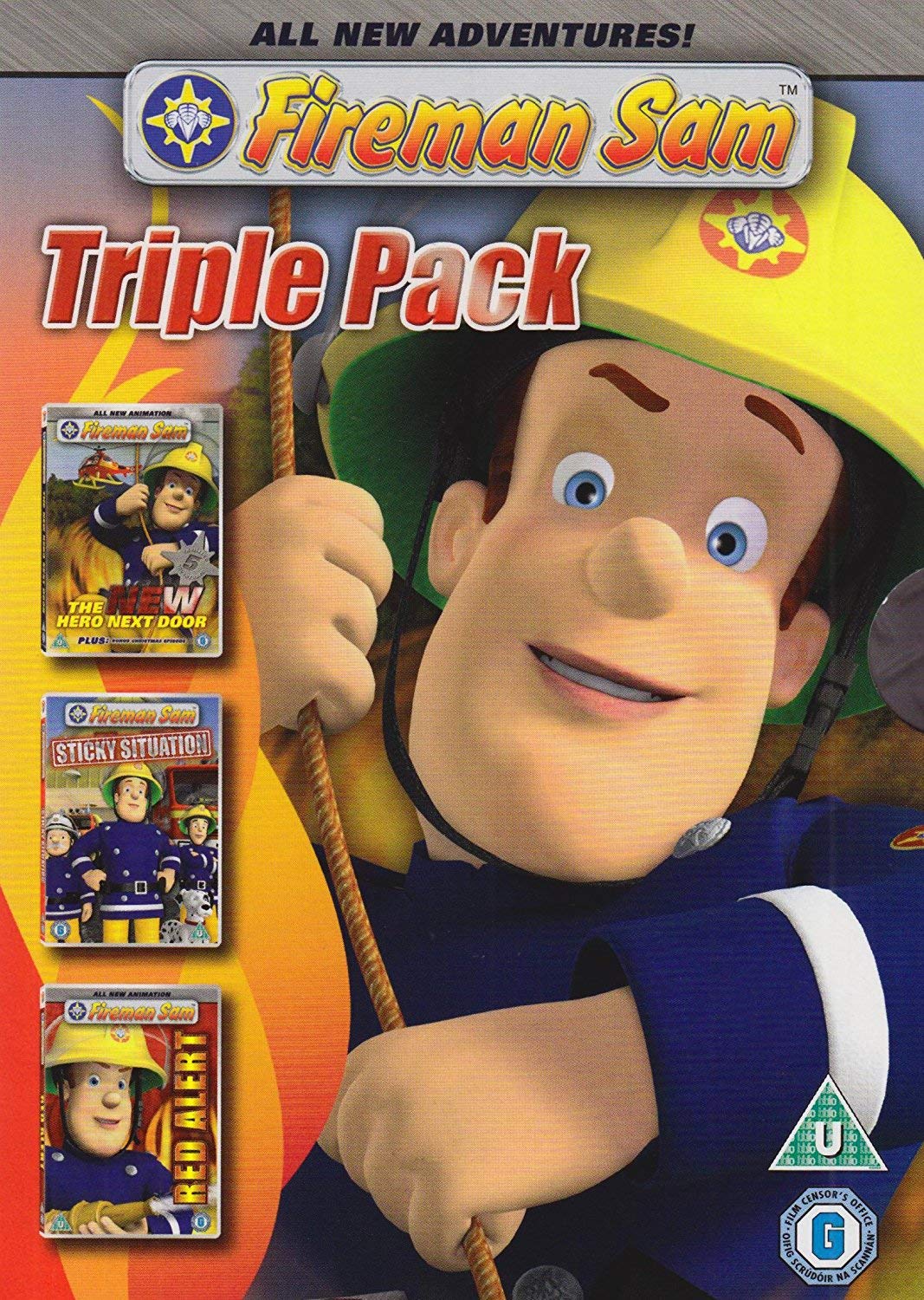 Fireman Sam - CGI Triple Pack (The New Hero Next Door / Red Alert / Sticky Situation) Films