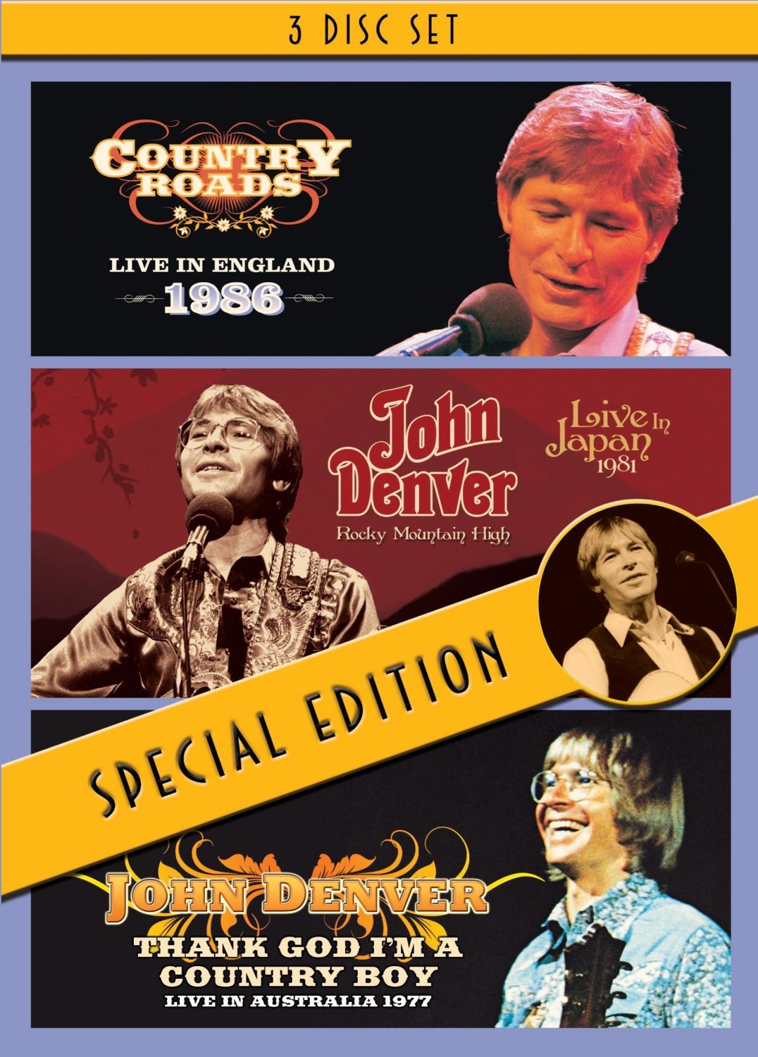 John Denver - Country Roads/Rocky Mountain High/Thank God I’m A Country Boy Movies